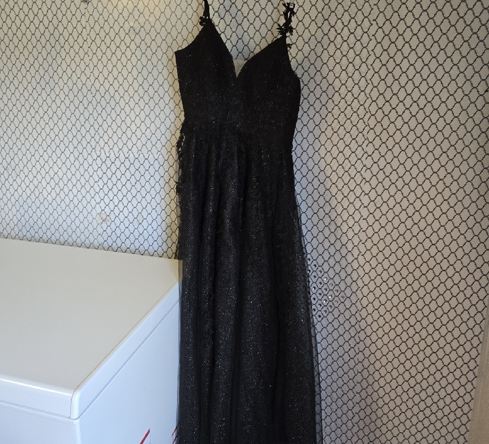 Elegant Black Evening Gown